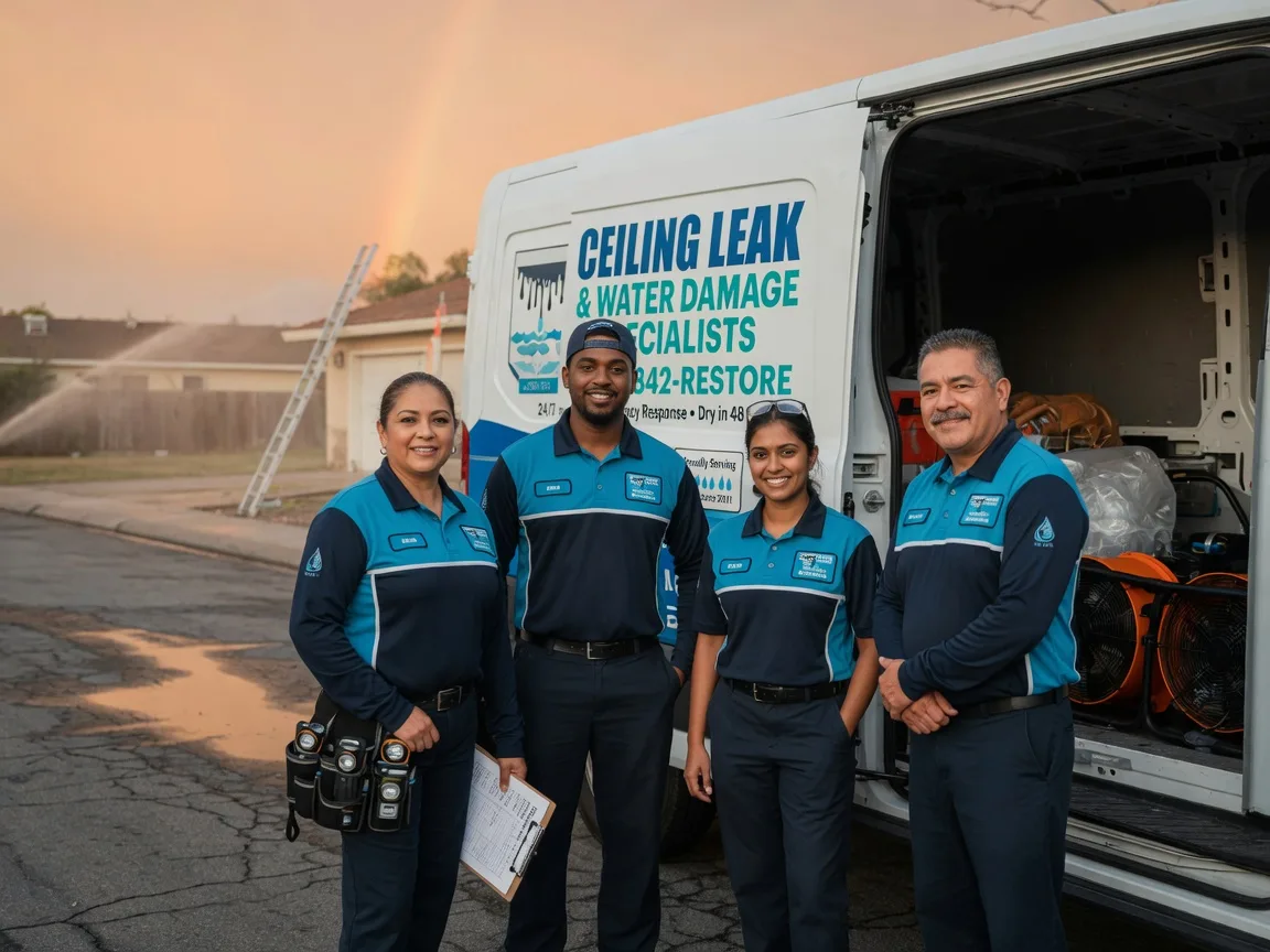 Ceiling Leak Cleanup company in East Burke, VT
